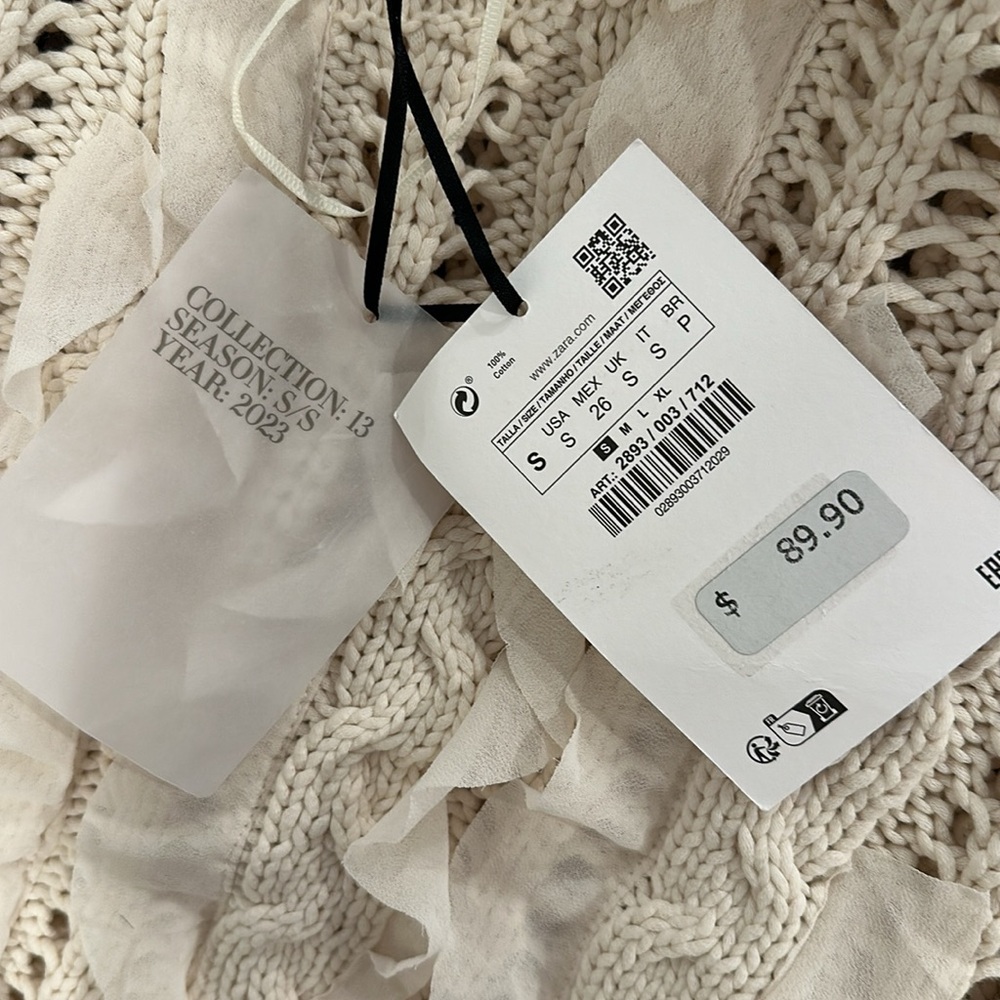 Zara Ruffled Sweater - Picture 3 of 5